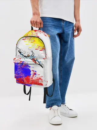 Рюкзак джинсовый / Игорь Акинфеев