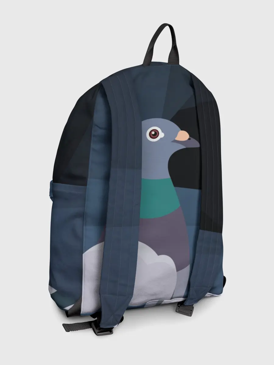 Рюкзак джинсовый / Голубь Наташа