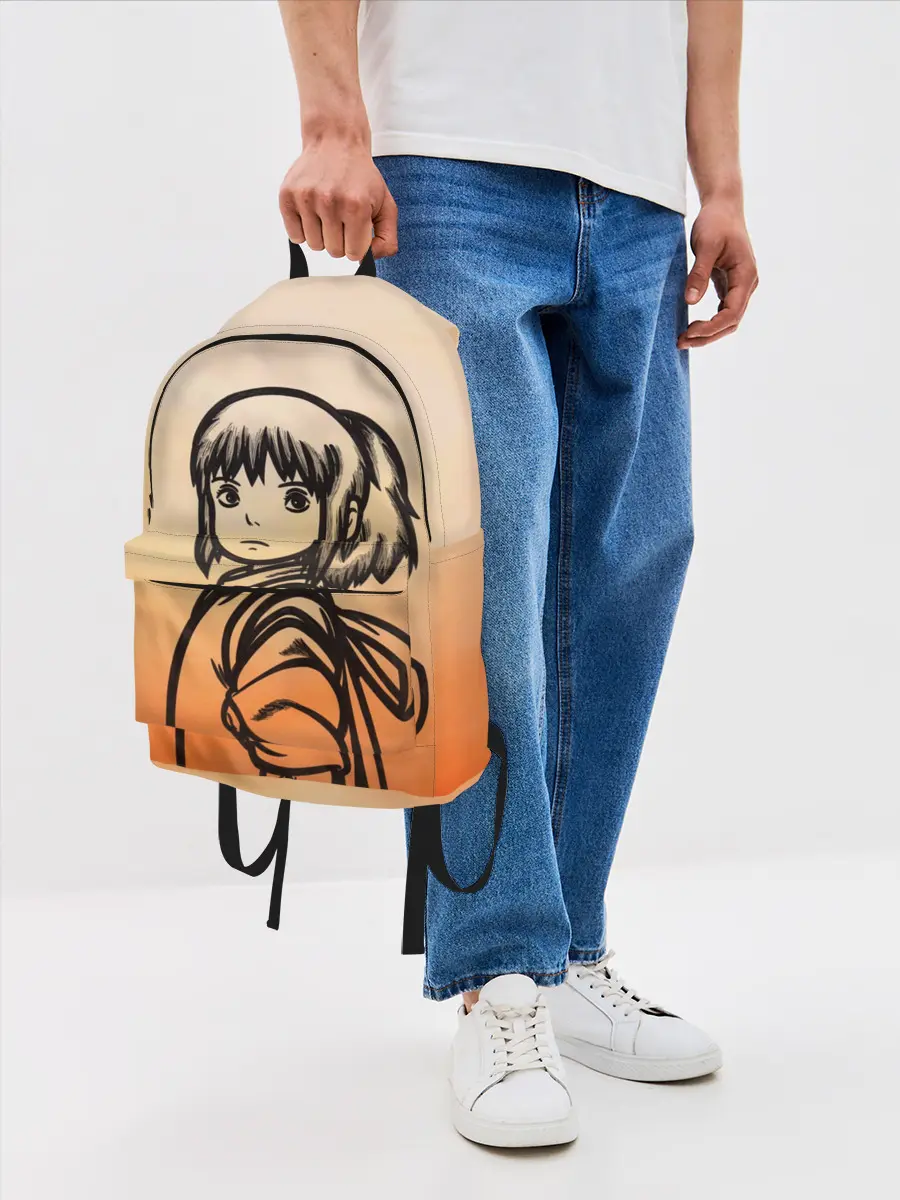 Рюкзак джинсовый / Тихиро Огино