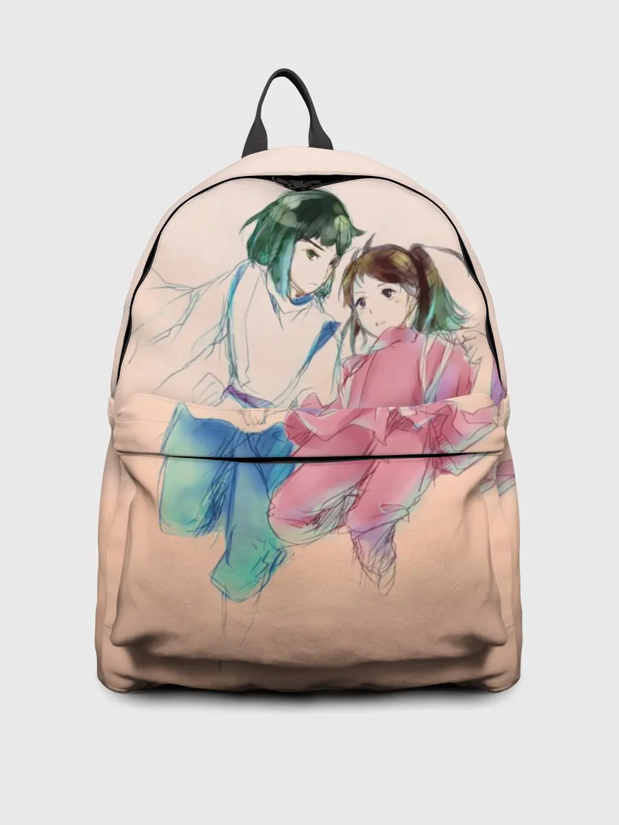 Рюкзак джинсовый / Тихиро и Хаку