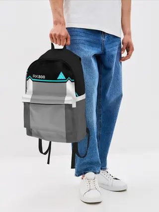 Рюкзак джинсовый / Detroit: Become Human