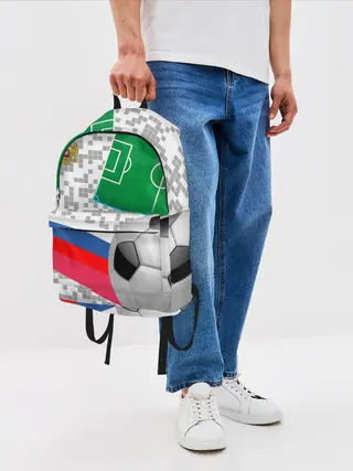 Рюкзак джинсовый / Русский футбол