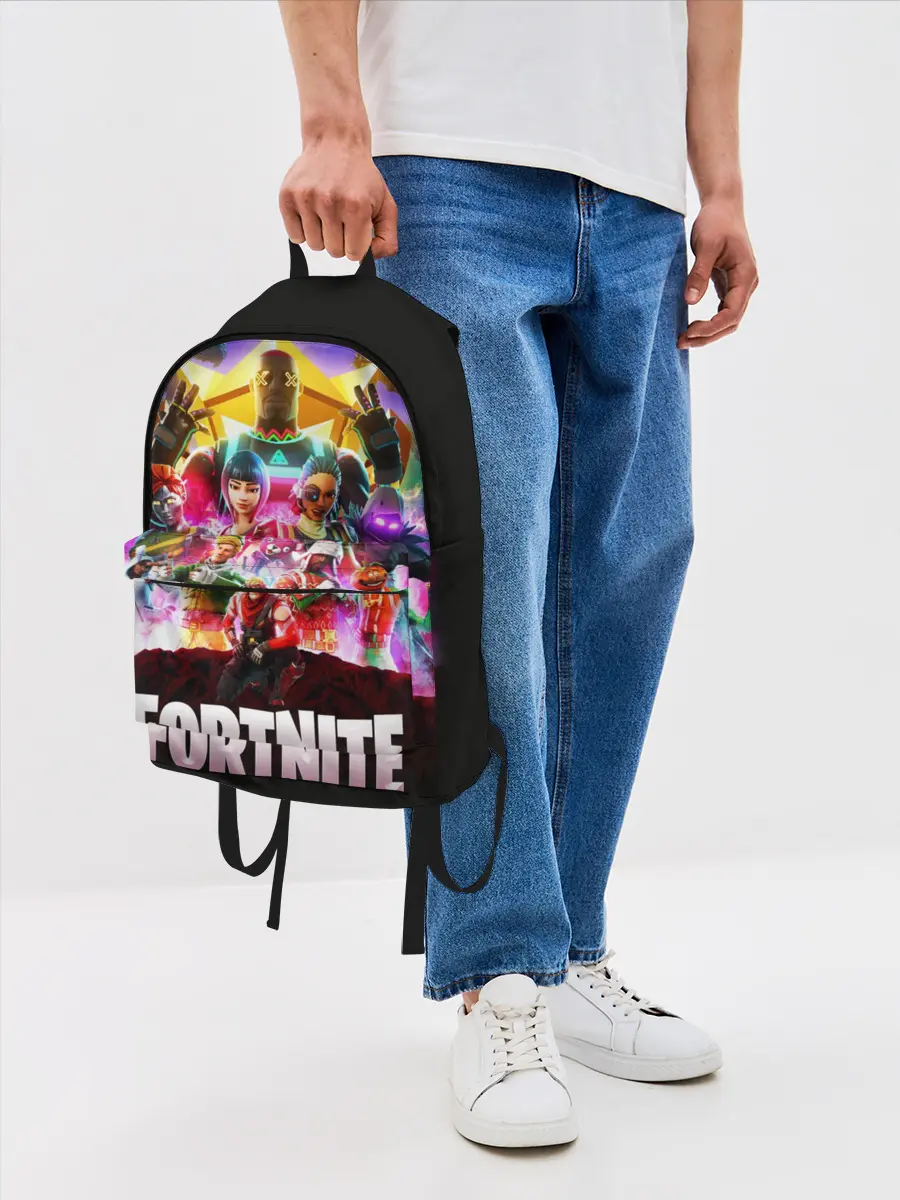 Рюкзак джинсовый / Fortnite Королевская Битва