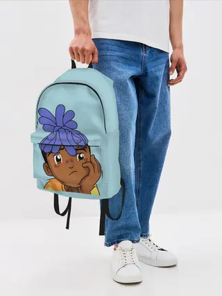 Рюкзак джинсовый / xxxtentacion