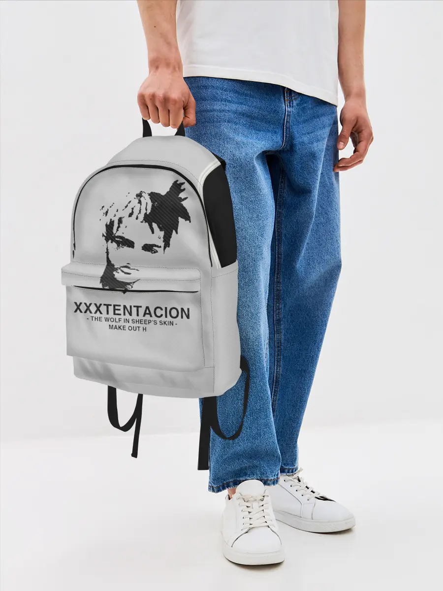 Рюкзак джинсовый / XXXTENTACION.