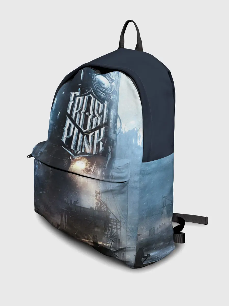 Рюкзак джинсовый / Frost punk