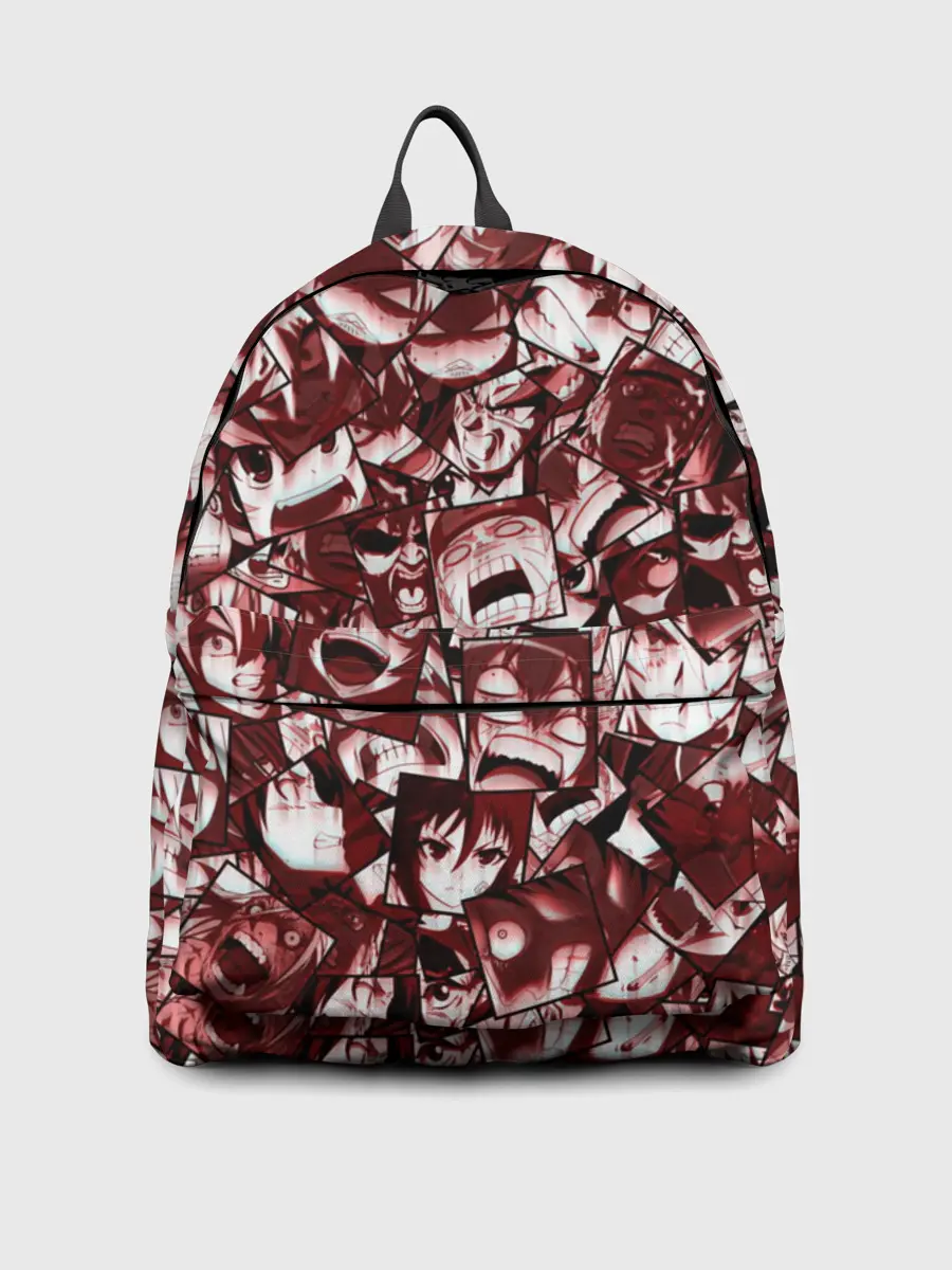 Рюкзак джинсовый / Ярость аниме