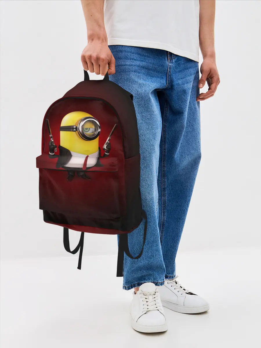 Рюкзак джинсовый / Hitman __