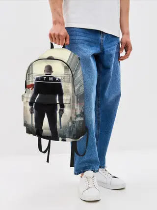 Рюкзак джинсовый / Hitman _5