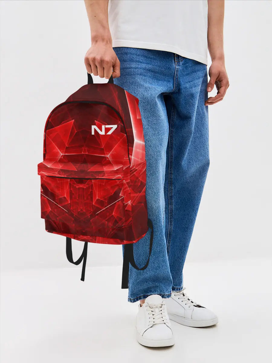 Рюкзак джинсовый / MASS EFFECT N7