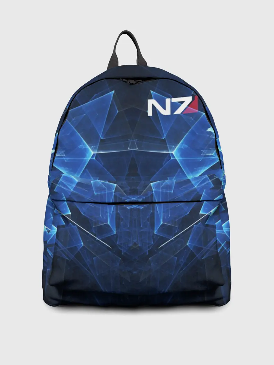 Рюкзак джинсовый / MASS EFFECT N7 | МАСС ЭФФЕКТ Н7