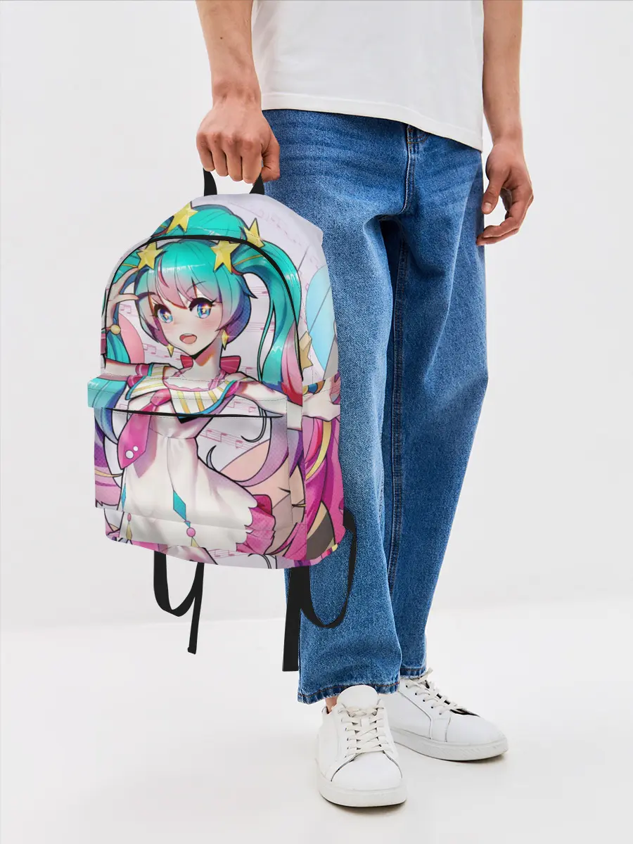 Рюкзак джинсовый / Музыкальное наслаждения