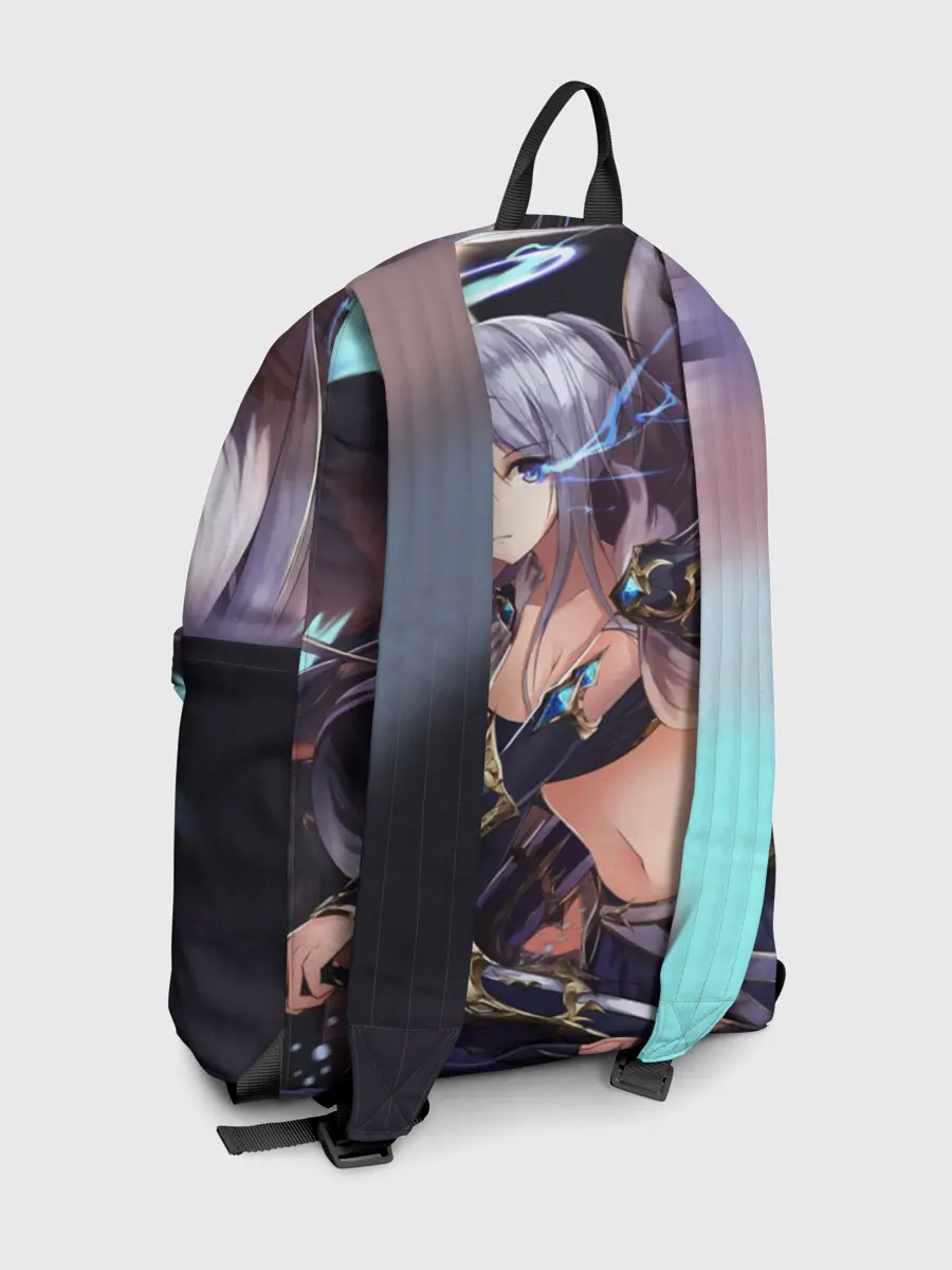 Рюкзак джинсовый / ФЭНТЕЗИ АНИМЕ-ВОИТЕЛЬНИЦА