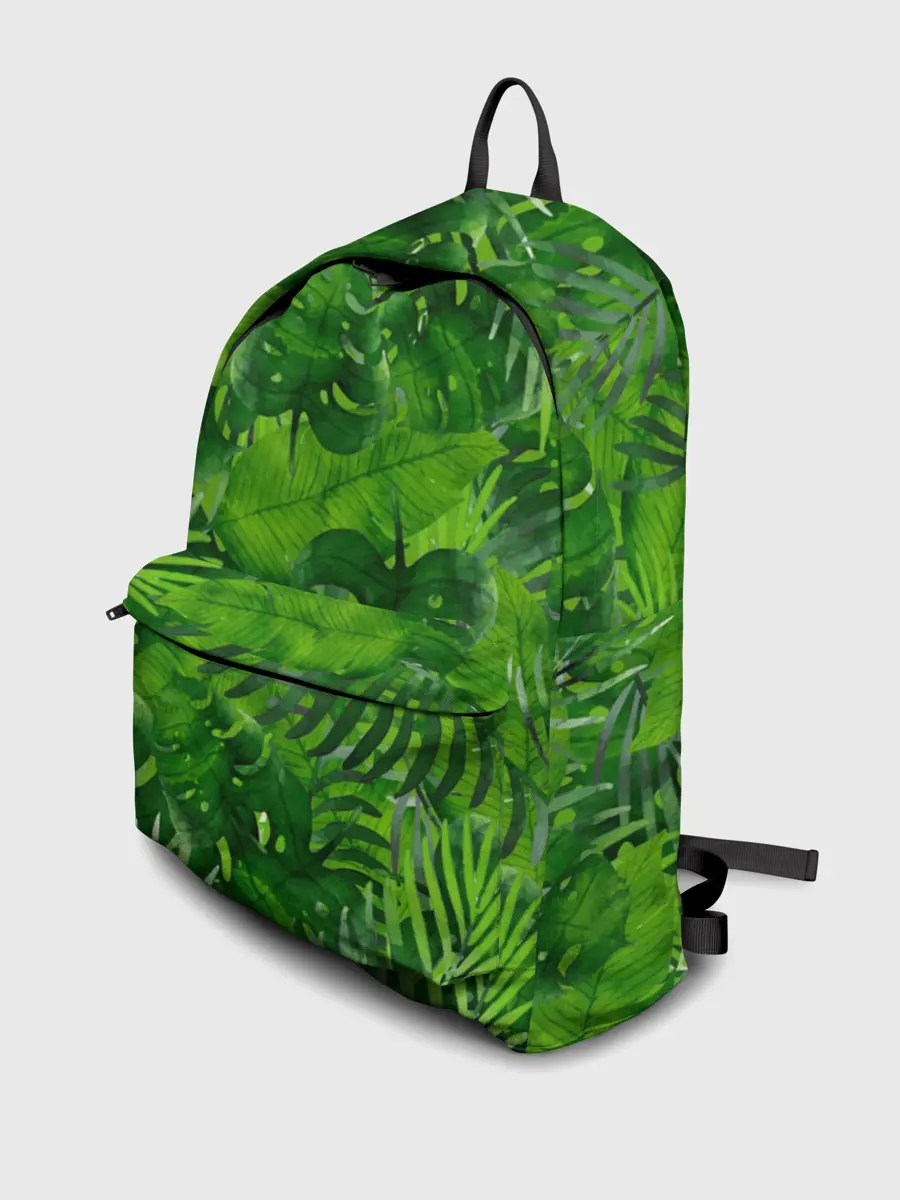 Рюкзак джинсовый / Тропики