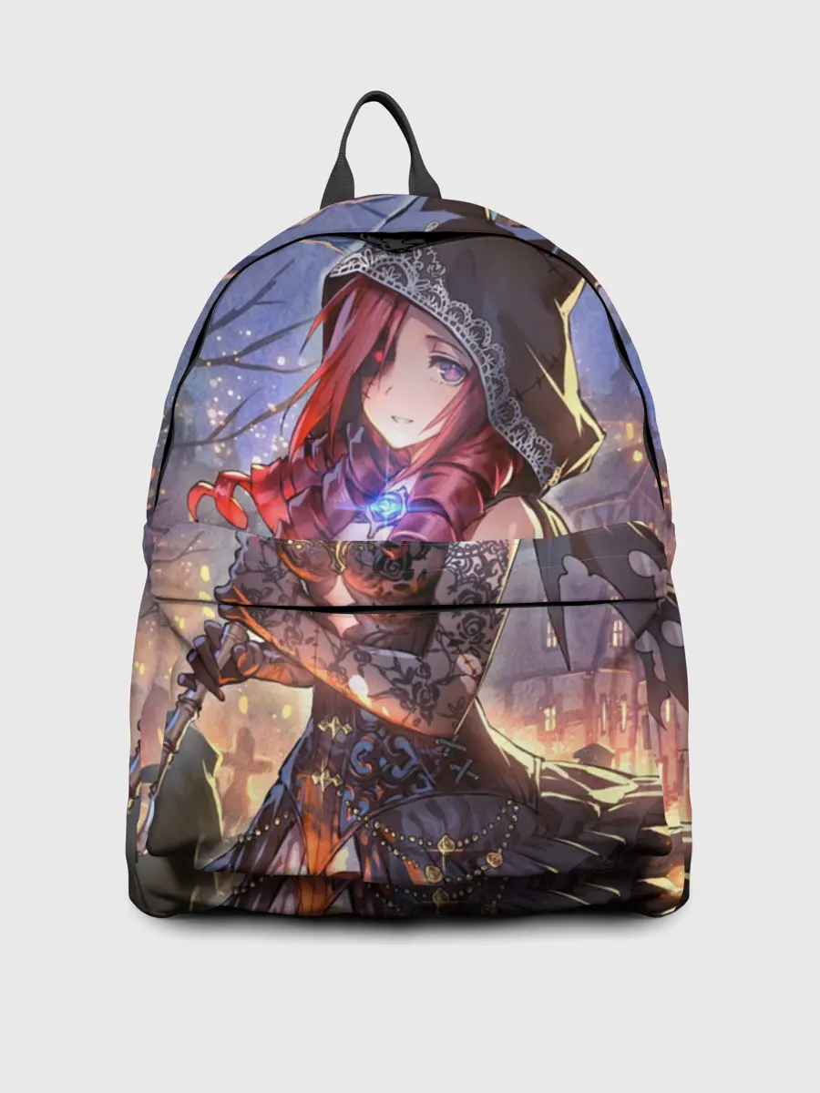 Рюкзак джинсовый / Однокрылый демон Амира