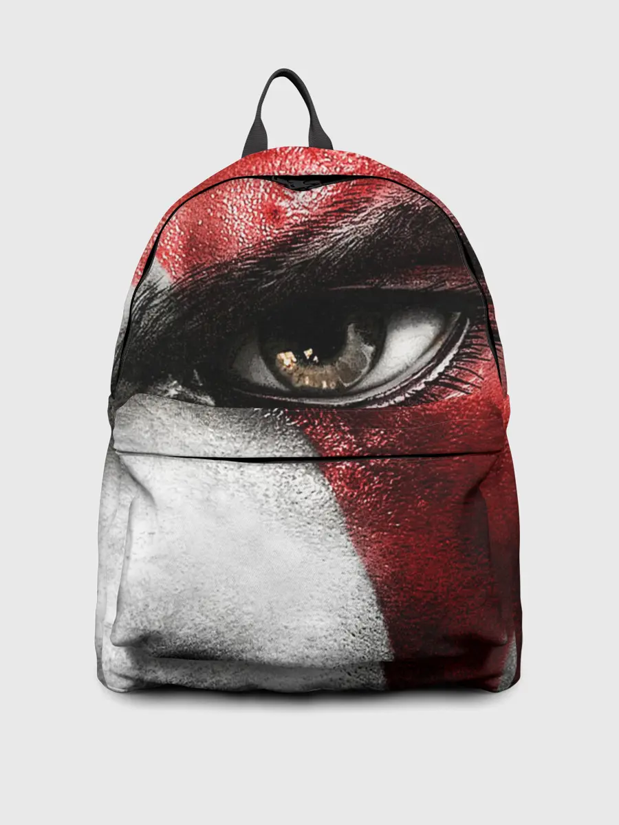 Рюкзак джинсовый / Взгляд Кратоса