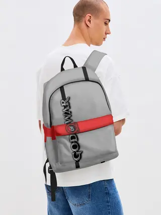 Рюкзак джинсовый / God of War