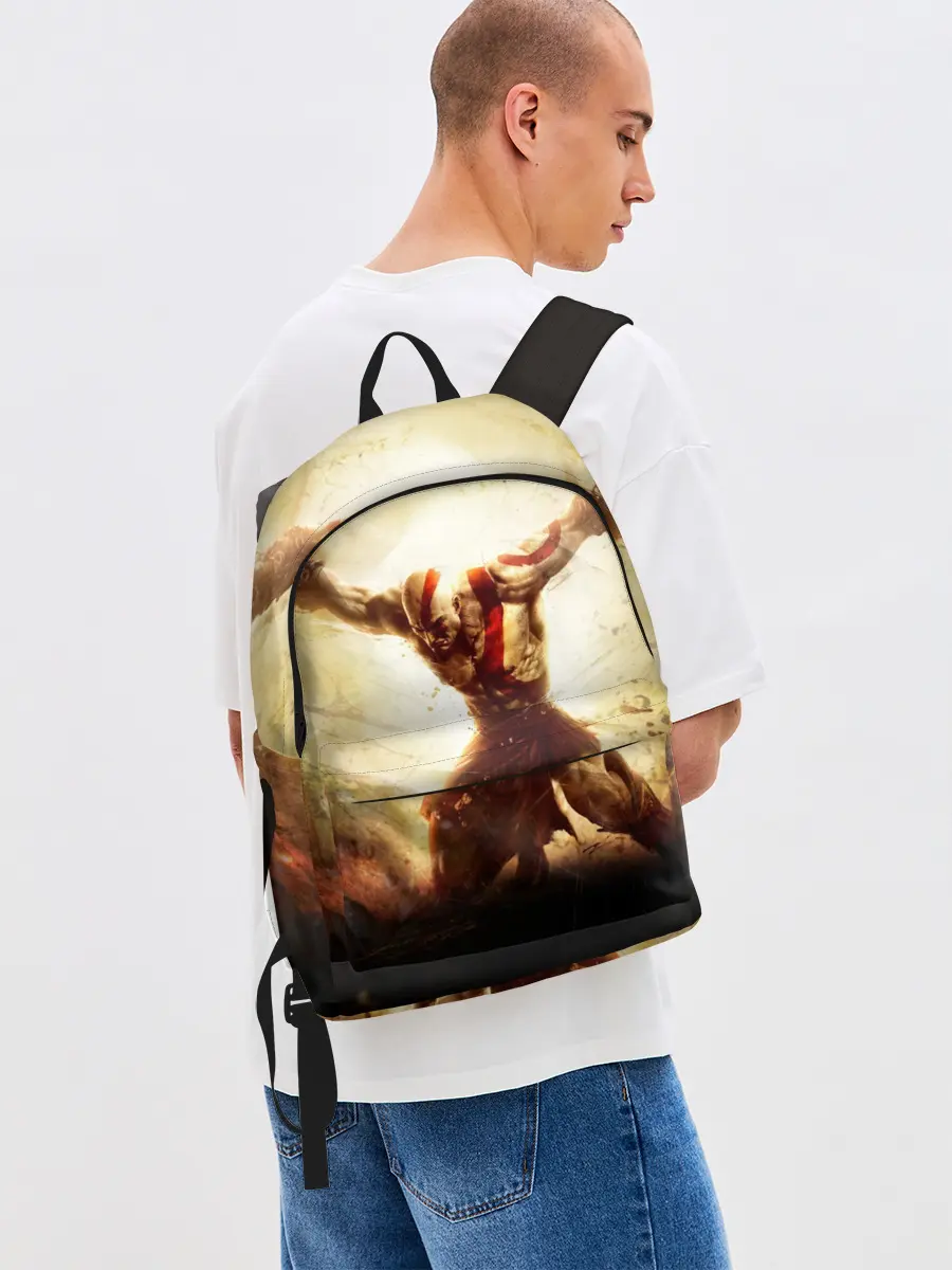 Рюкзак джинсовый / God of War