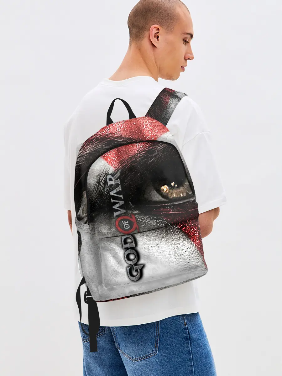 Рюкзак джинсовый / God of War