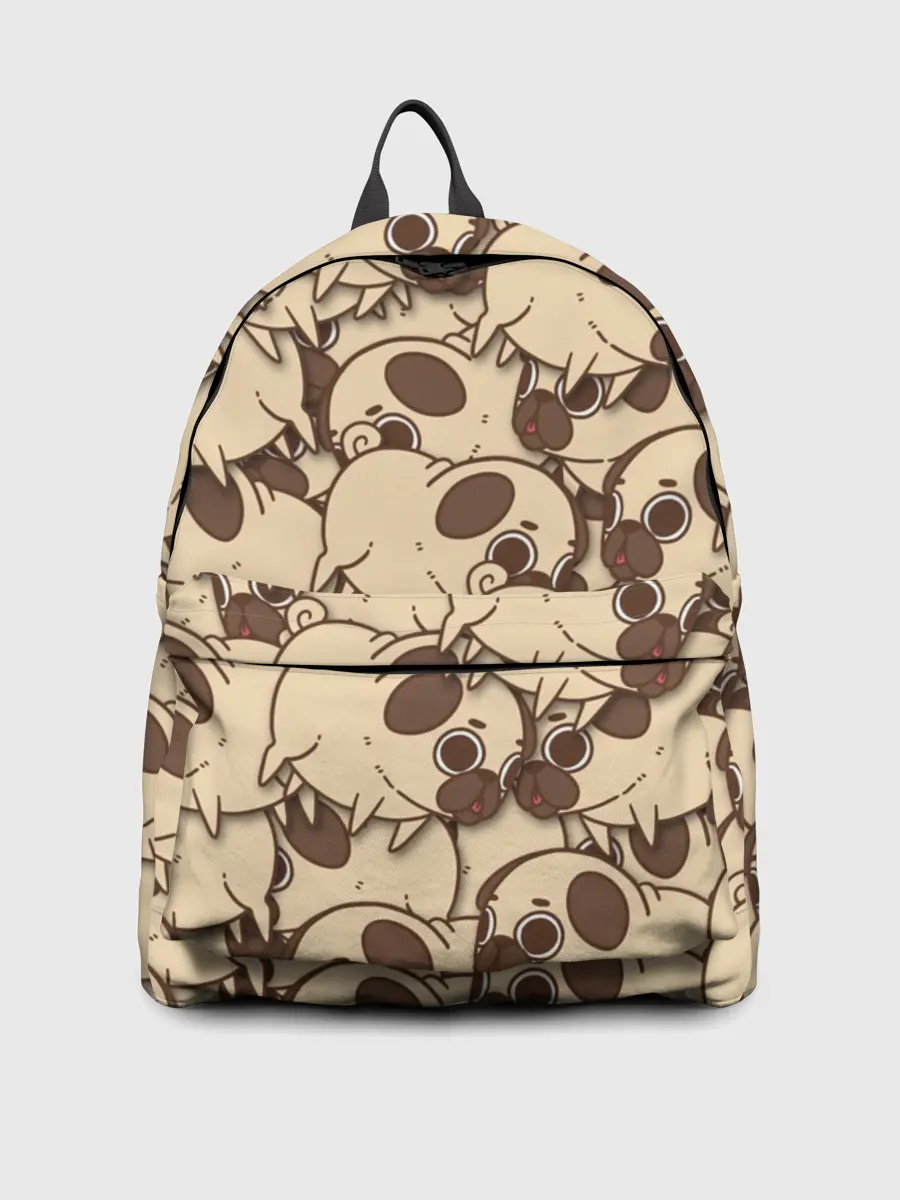 Рюкзак джинсовый / мопс