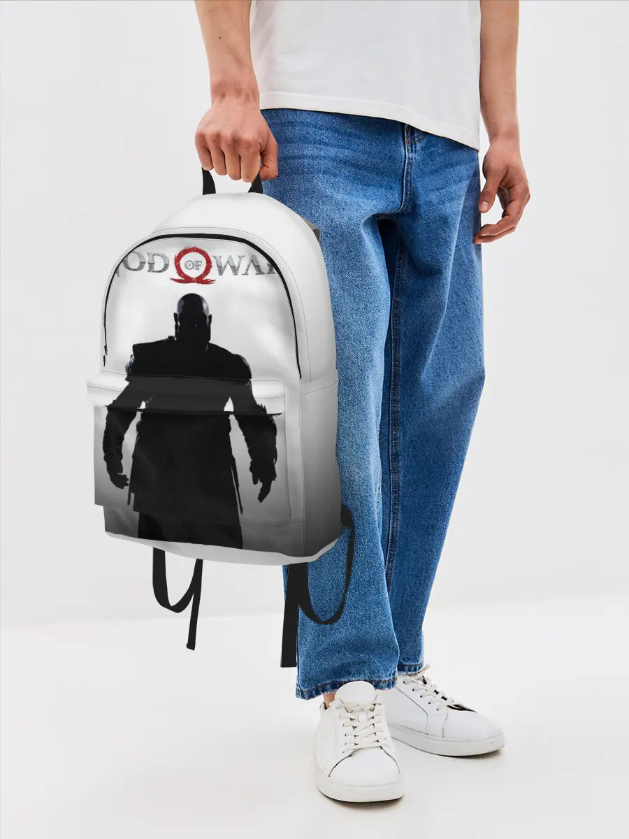 Рюкзак джинсовый / God of War 4 Кратос