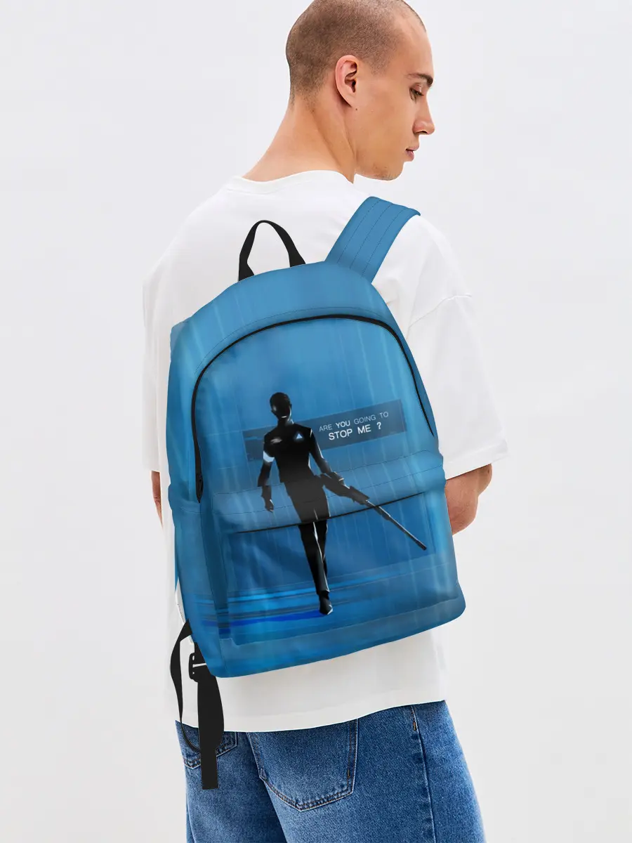 Рюкзак джинсовый / Detroit: Become Human