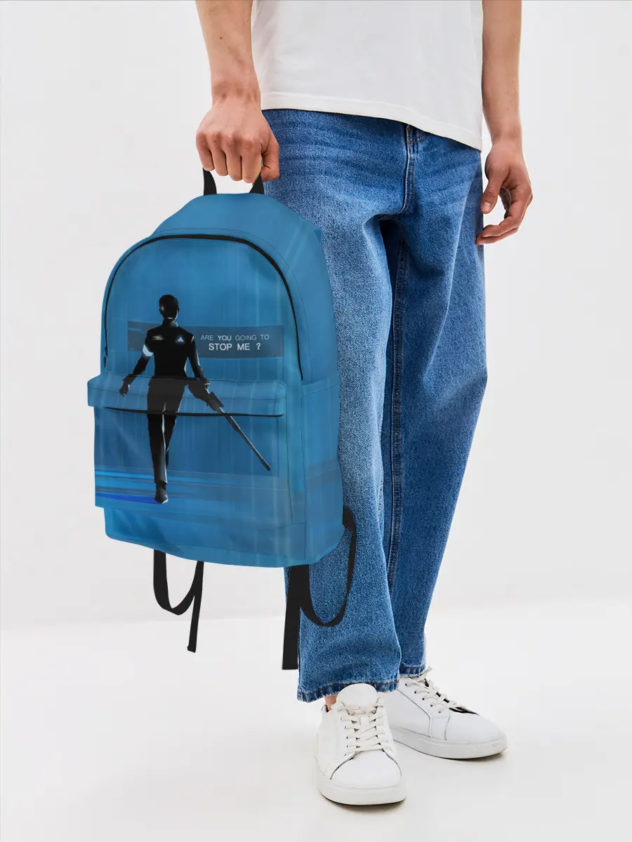 Рюкзак джинсовый / Detroit: Become Human