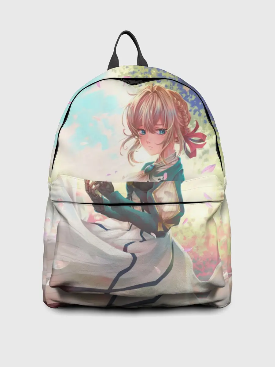 Рюкзак джинсовый / Violet Evergarden_8