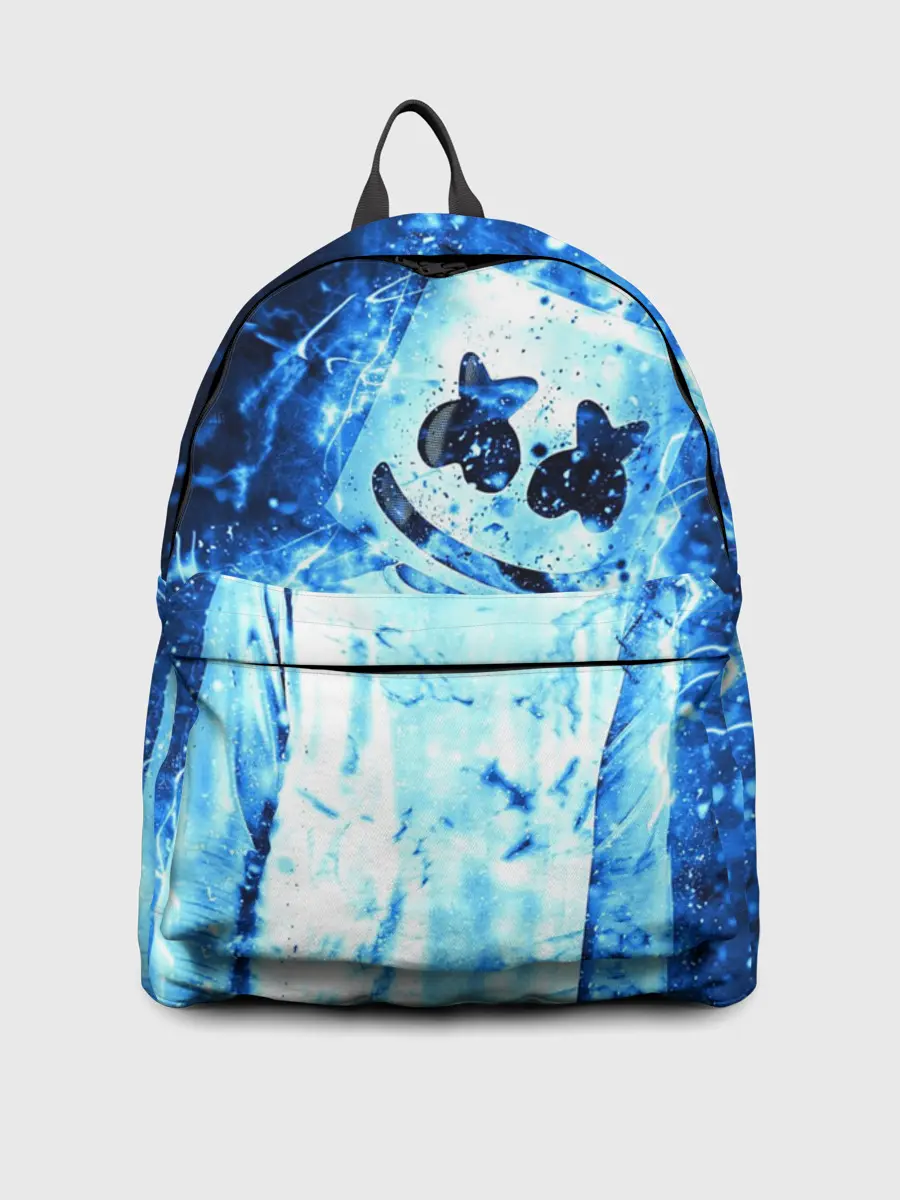 Рюкзак джинсовый / Marshmello