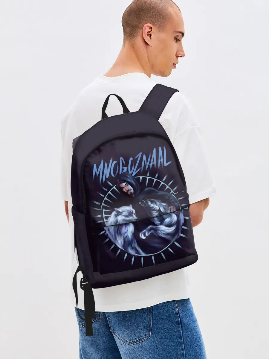 Рюкзак джинсовый / Mnogoznaal