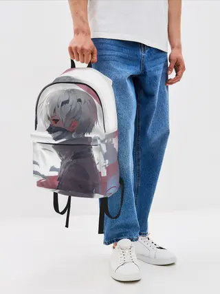 Рюкзак джинсовый / Токийский гуль