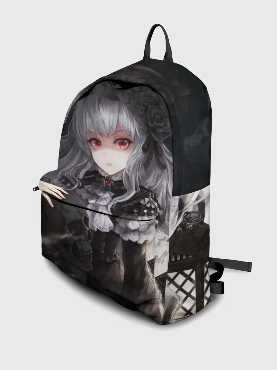 Рюкзак джинсовый / Темная Хатсуне Мику