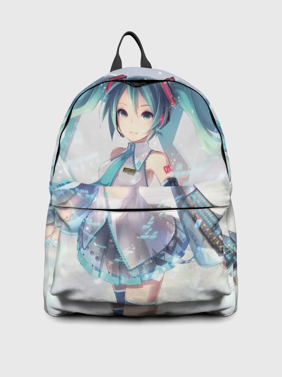 Рюкзак джинсовый / Сияние Мика Хацуне