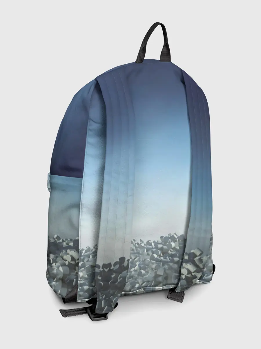 Рюкзак джинсовый / Marshmello