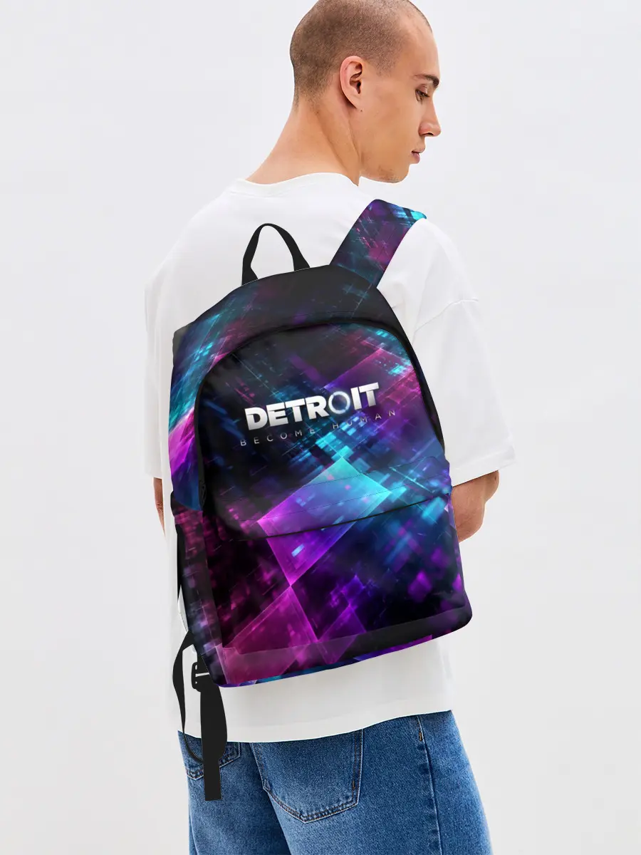 Рюкзак джинсовый / Detroit: Become Human