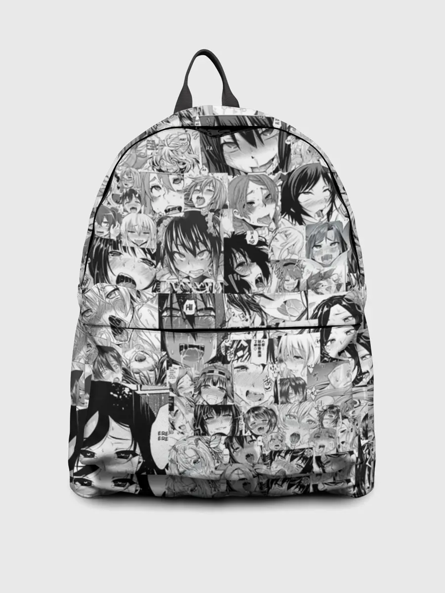 Рюкзак джинсовый / АХЕГАО ЛИЦА | AHEGAO FACES