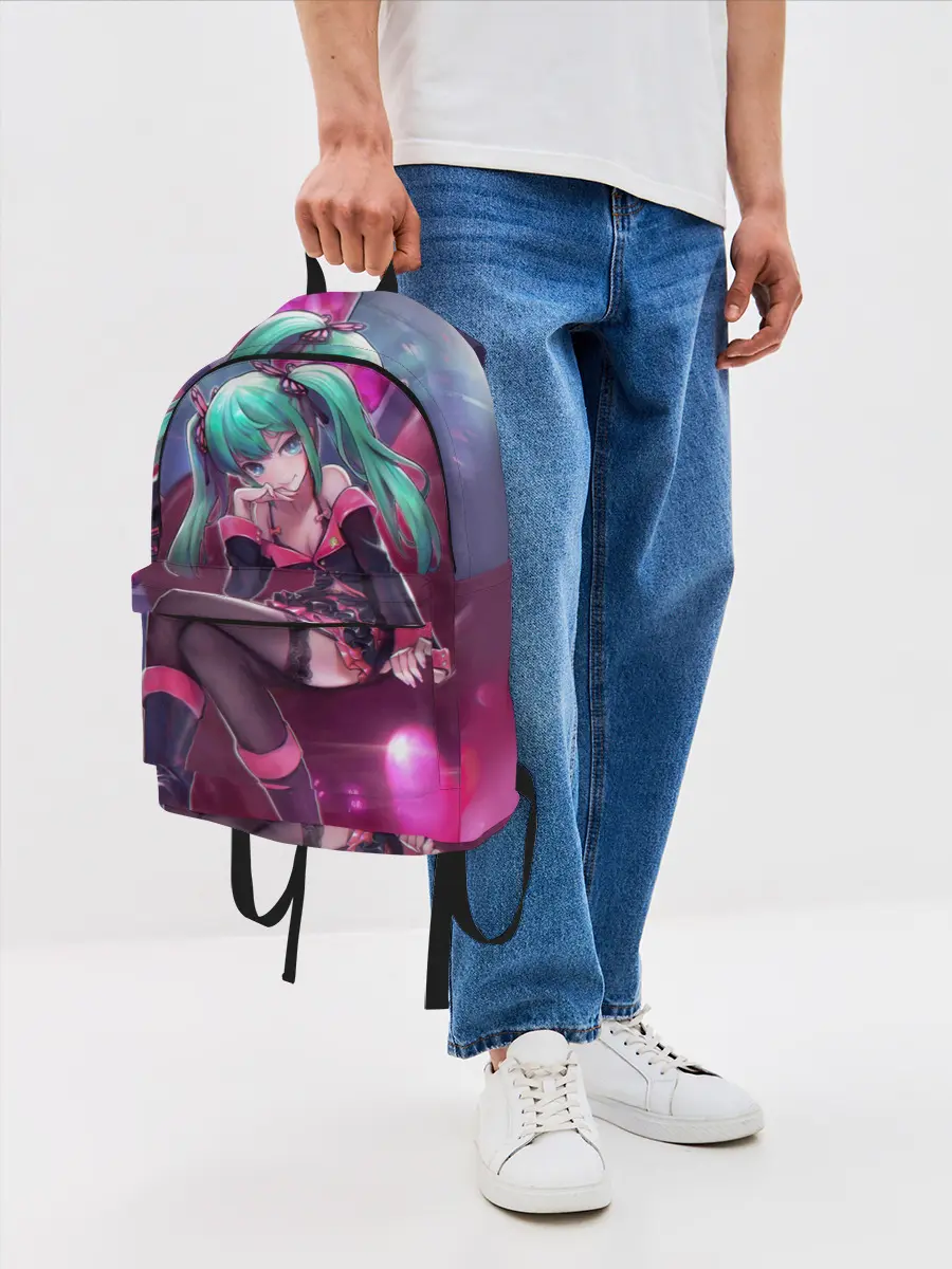 Рюкзак джинсовый / Хатсуне Мику