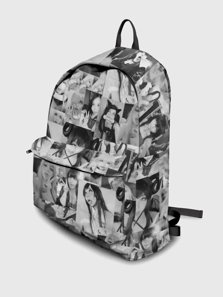 Рюкзак джинсовый / REAL AHEGAO - фото Ахегао