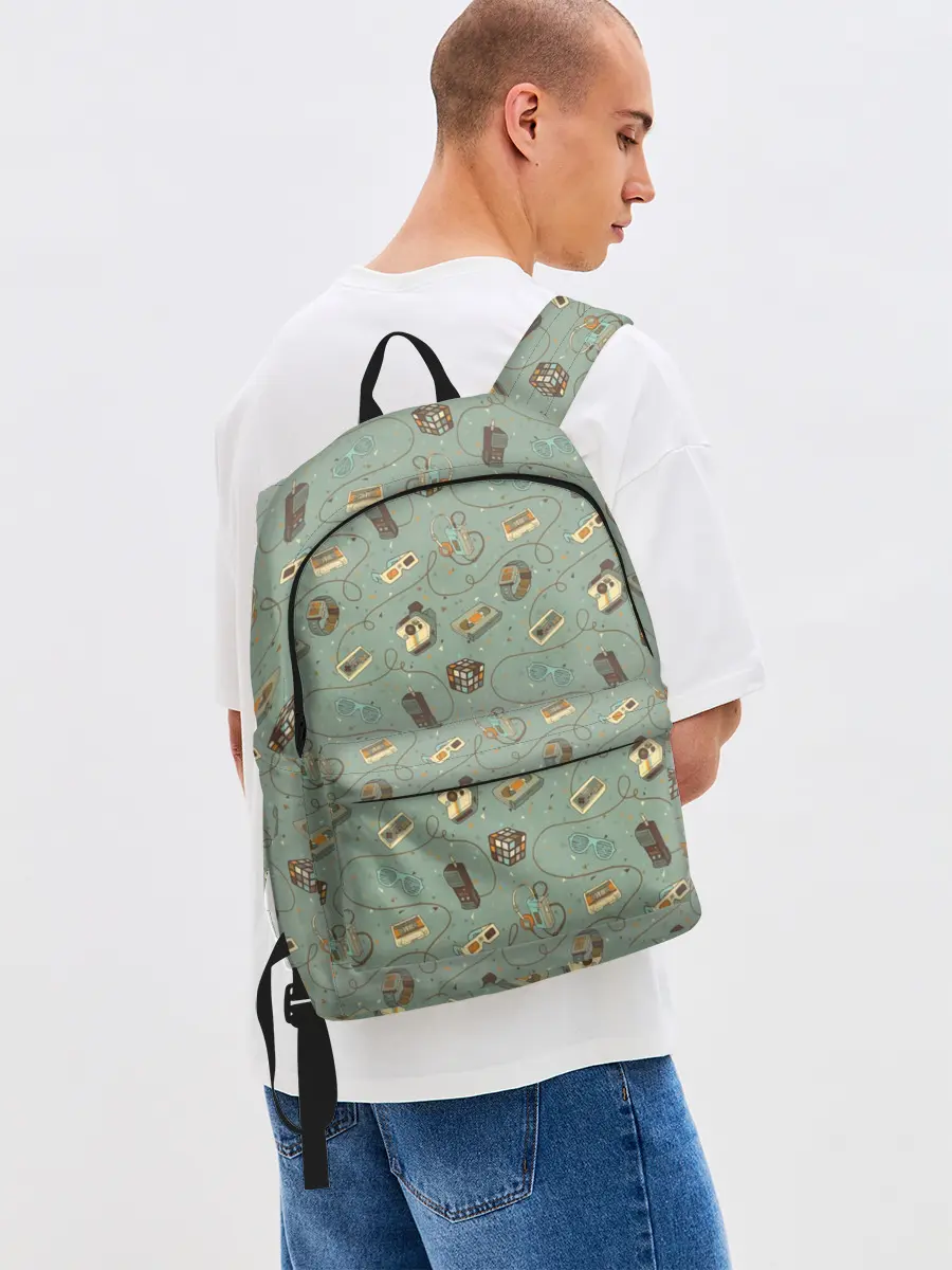 Рюкзак джинсовый / Oldschool pattern