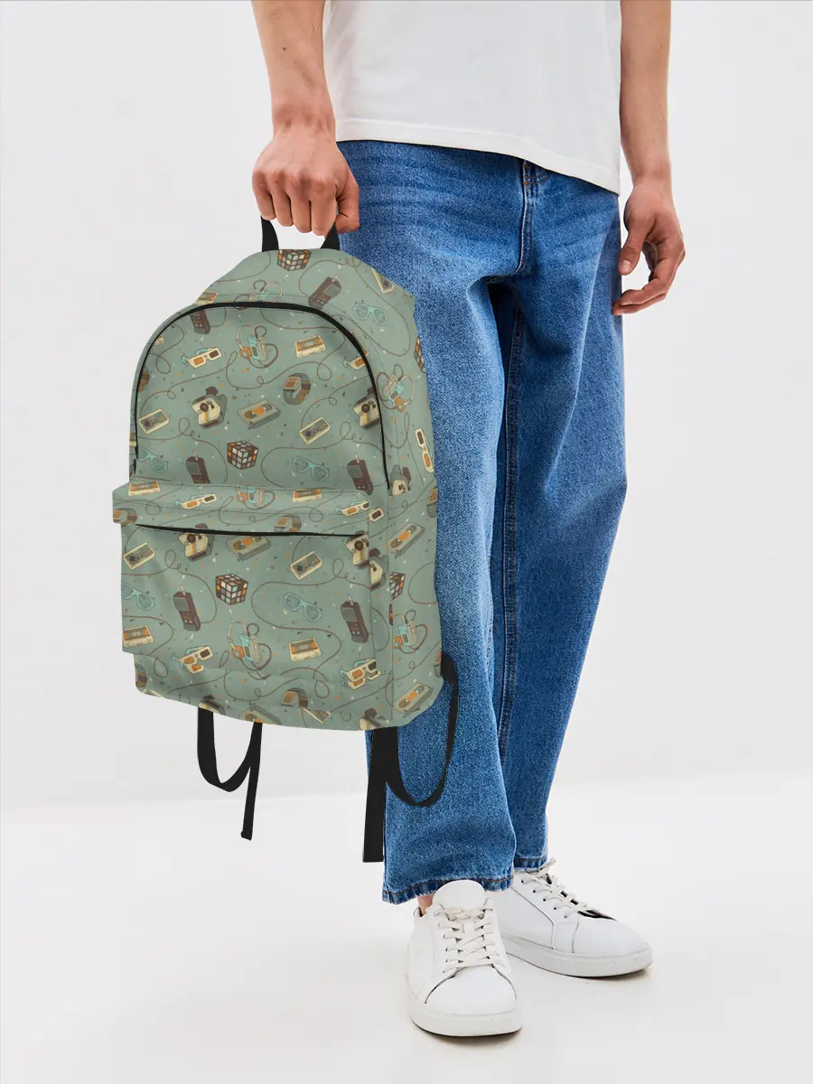 Рюкзак джинсовый / Oldschool pattern