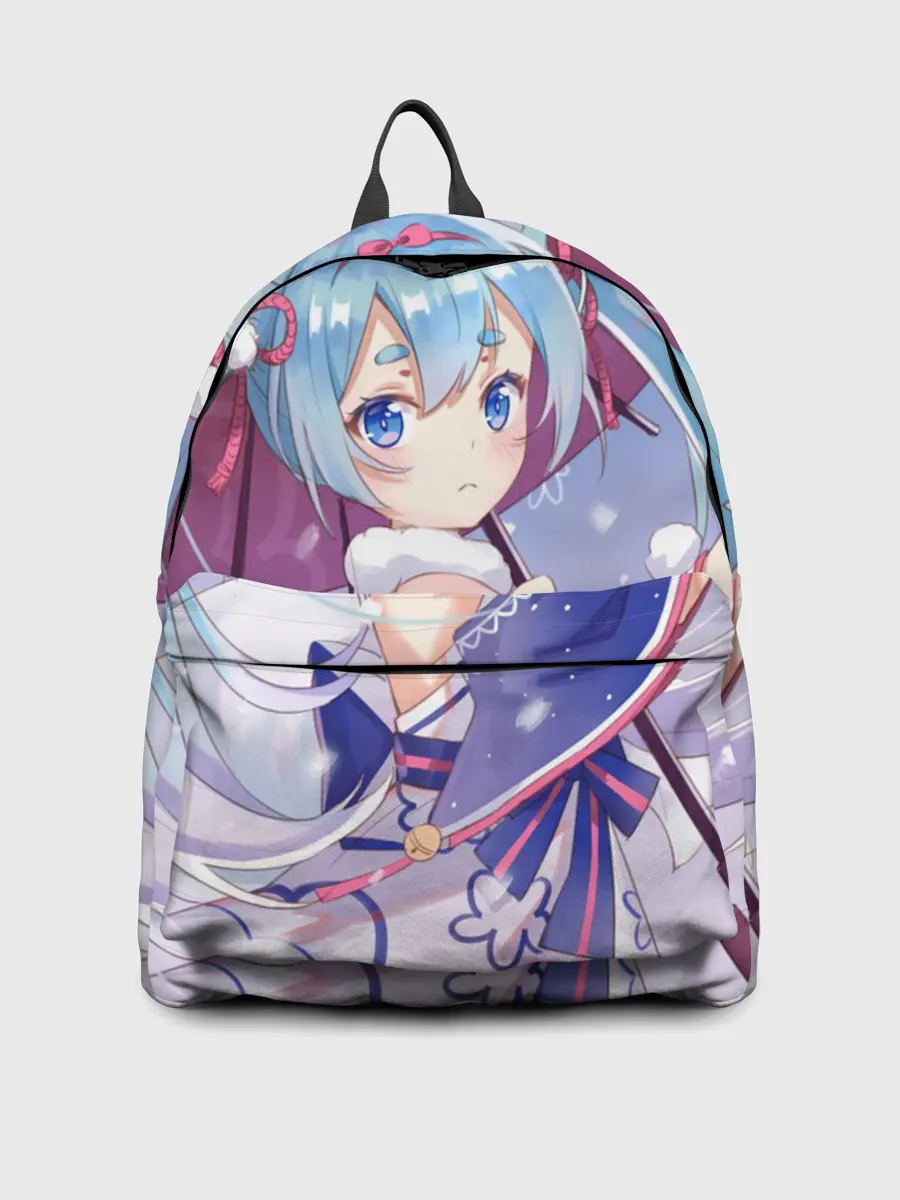 Рюкзак джинсовый / Хацуне Мику с зонтом