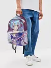 Рюкзак джинсовый / Хацуне Мику с зонтом