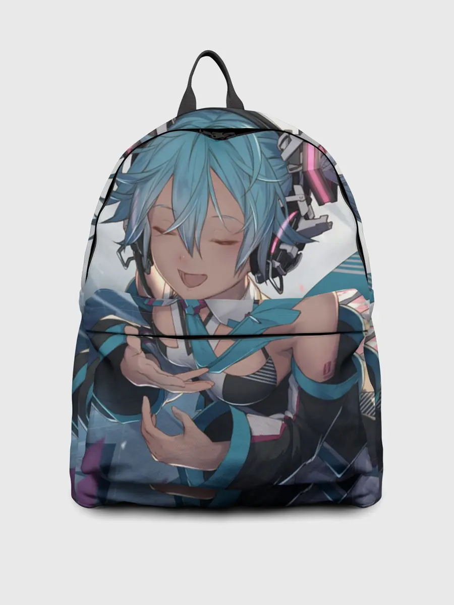 Рюкзак джинсовый / Безумная Хатсуне