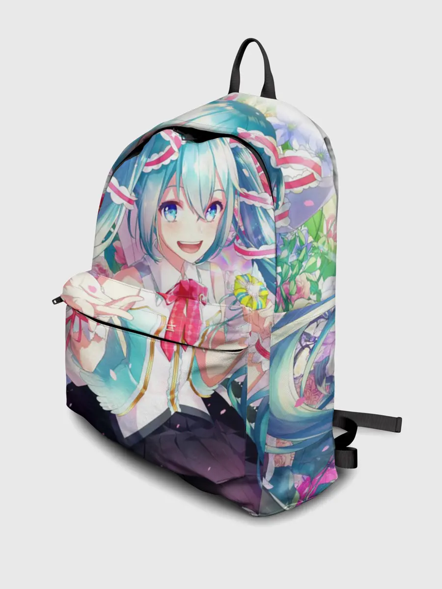 Рюкзак джинсовый / Благородная Хатсуне Мику