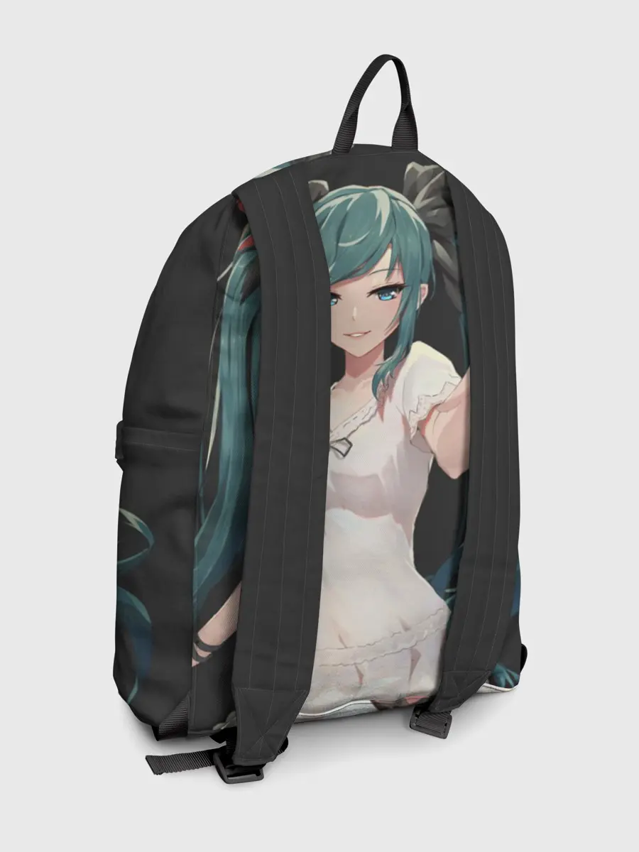 Рюкзак джинсовый / Хацуне Мику с протянутой рукой