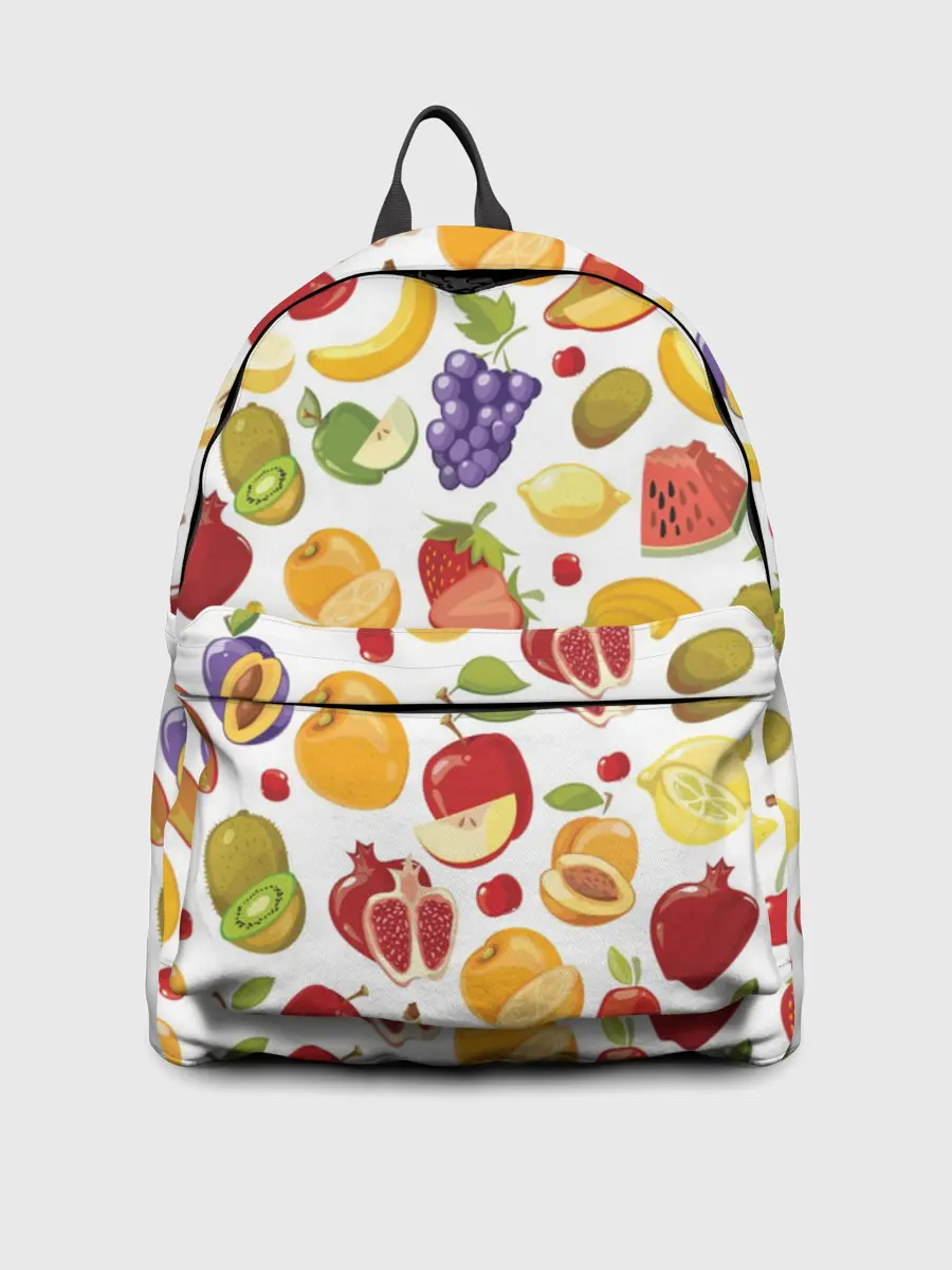 Рюкзак джинсовый / Фрукты