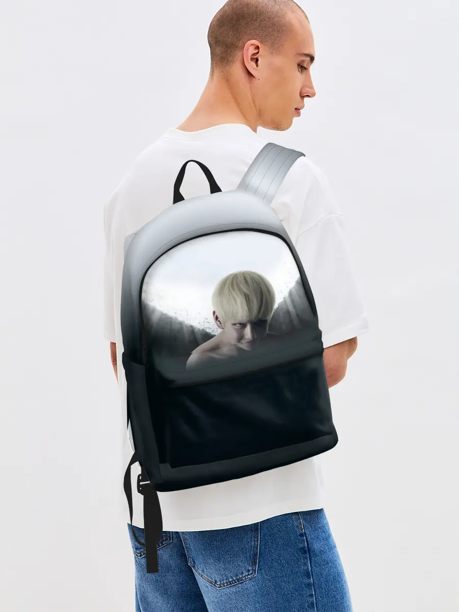 Рюкзак джинсовый / BTS