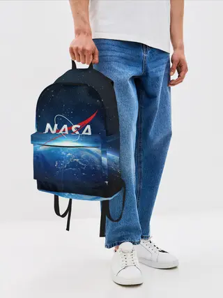 Рюкзак джинсовый / NASA