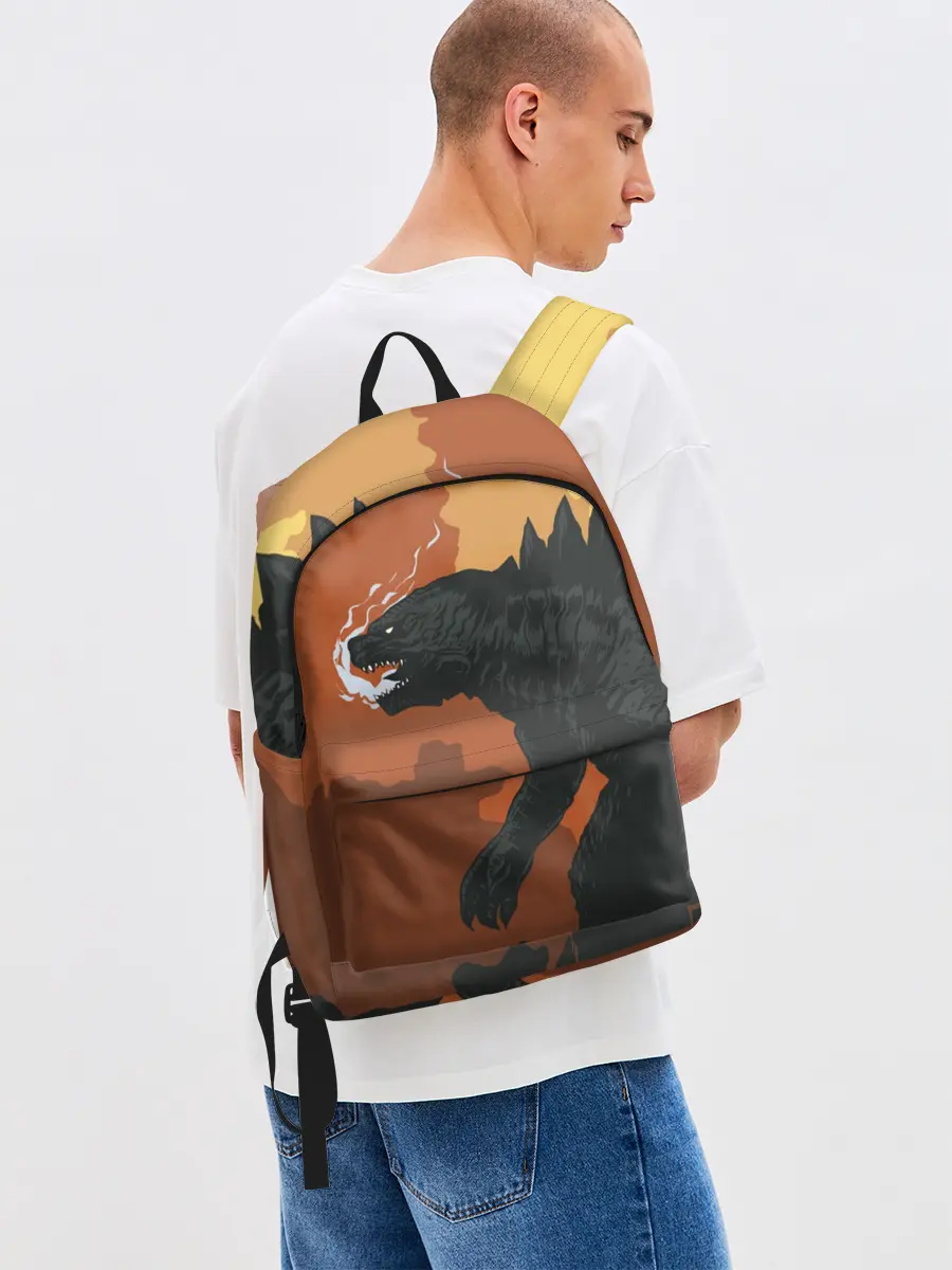 Рюкзак джинсовый / GODZILLA | ГОДЗИЛЛА