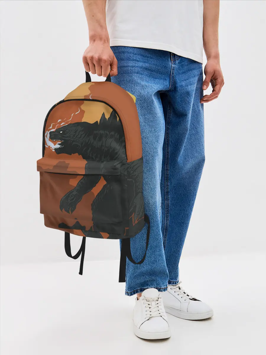 Рюкзак джинсовый / GODZILLA | ГОДЗИЛЛА